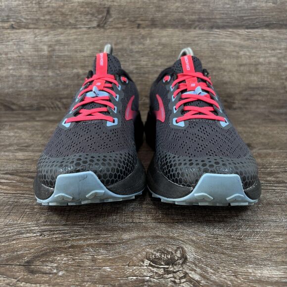 Brooks Divide 3 Shoes Women's 8.5 Black Gray Pink Trail Running 1203681B057 - Picture 4 of 8